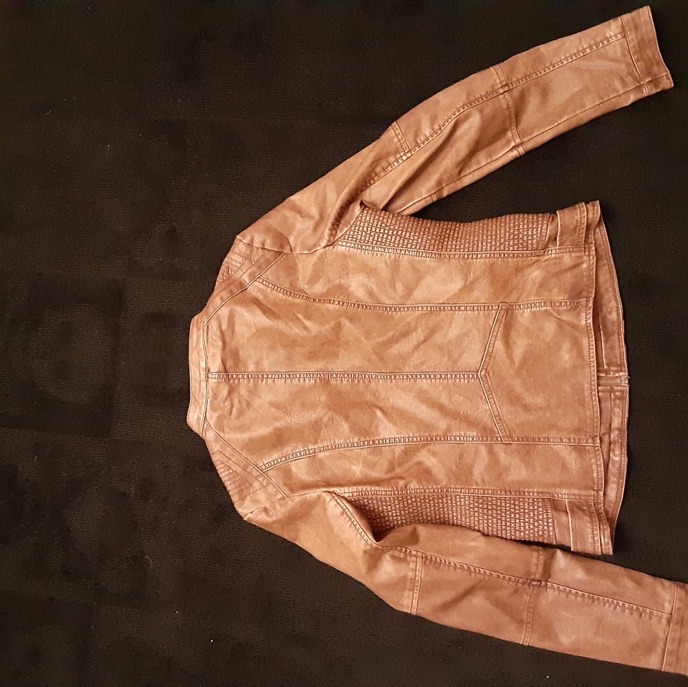 Faux Leather Jacket - Picture 12 of 12